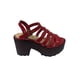 thumbnail image 1 of Sandalia Ecocuero ZAW48 Rojo, 1 of 5