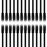 Cable De Conexión Ethernet Gearit Cat5E De 0,6 M Negro (Paquete De 50)