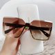 thumbnail image 2 of Ladies Rimless Oversized Fashion Sunglasses Trend Driving Glasses Outdoor Cycling Sports Fishing Sunglasses UV400, 2 of 3