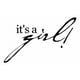 thumbnail image 1 of Decomural It's A Girl Baby Shower WS-17092, 1 of 2