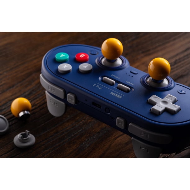 Conmutador Bluetooth 8BitDo Pro 3 para PC Android, color morado