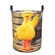 thumbnail image 1 of Big Bird Cesta de lavandería de gran capacidad redonda con asa, bolsa para ropa sucia plegable, almacenamiento para dormitorio, baño y lavadero 44x35 cm, 1 of 6