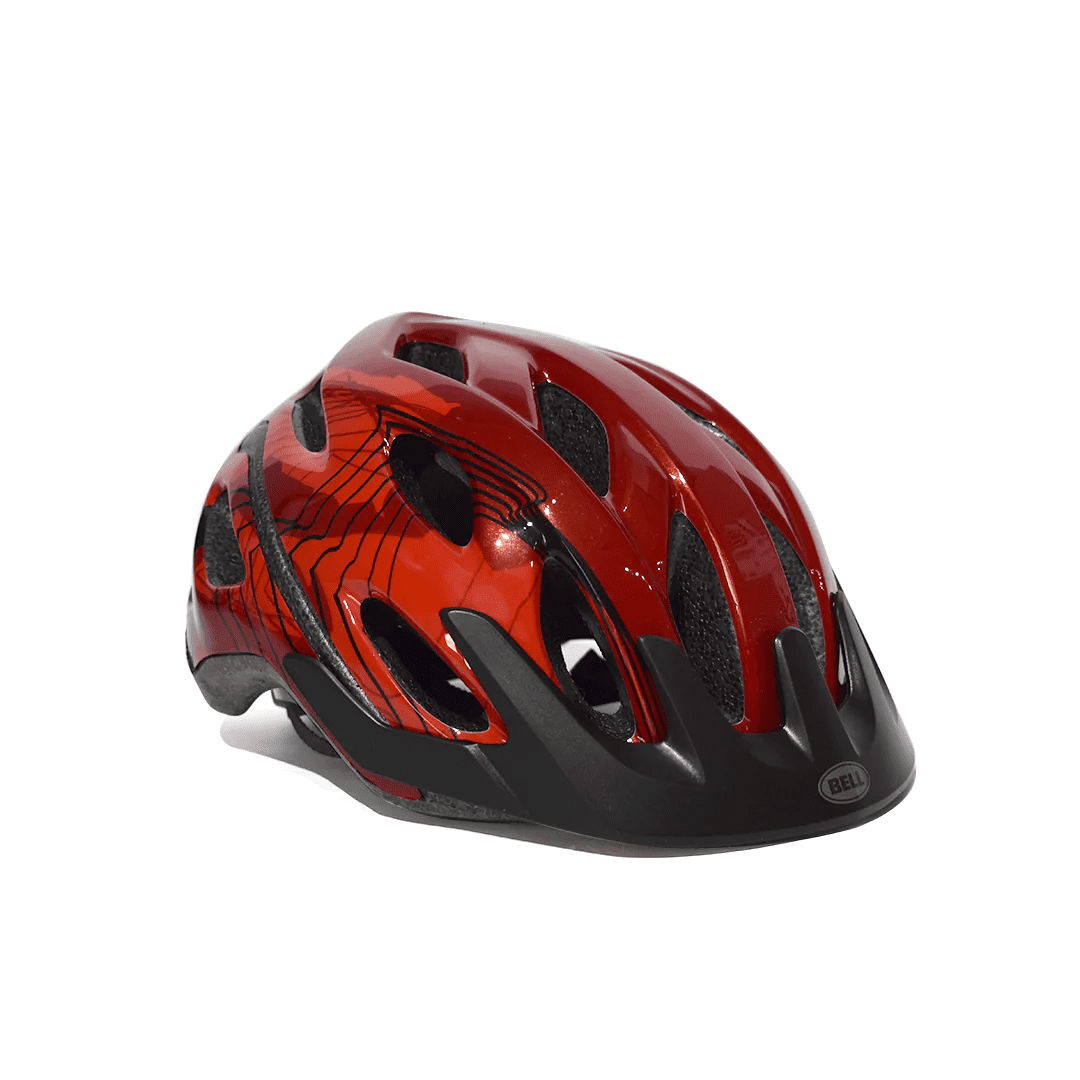 Casco Bell Chd Cadence Red Wired