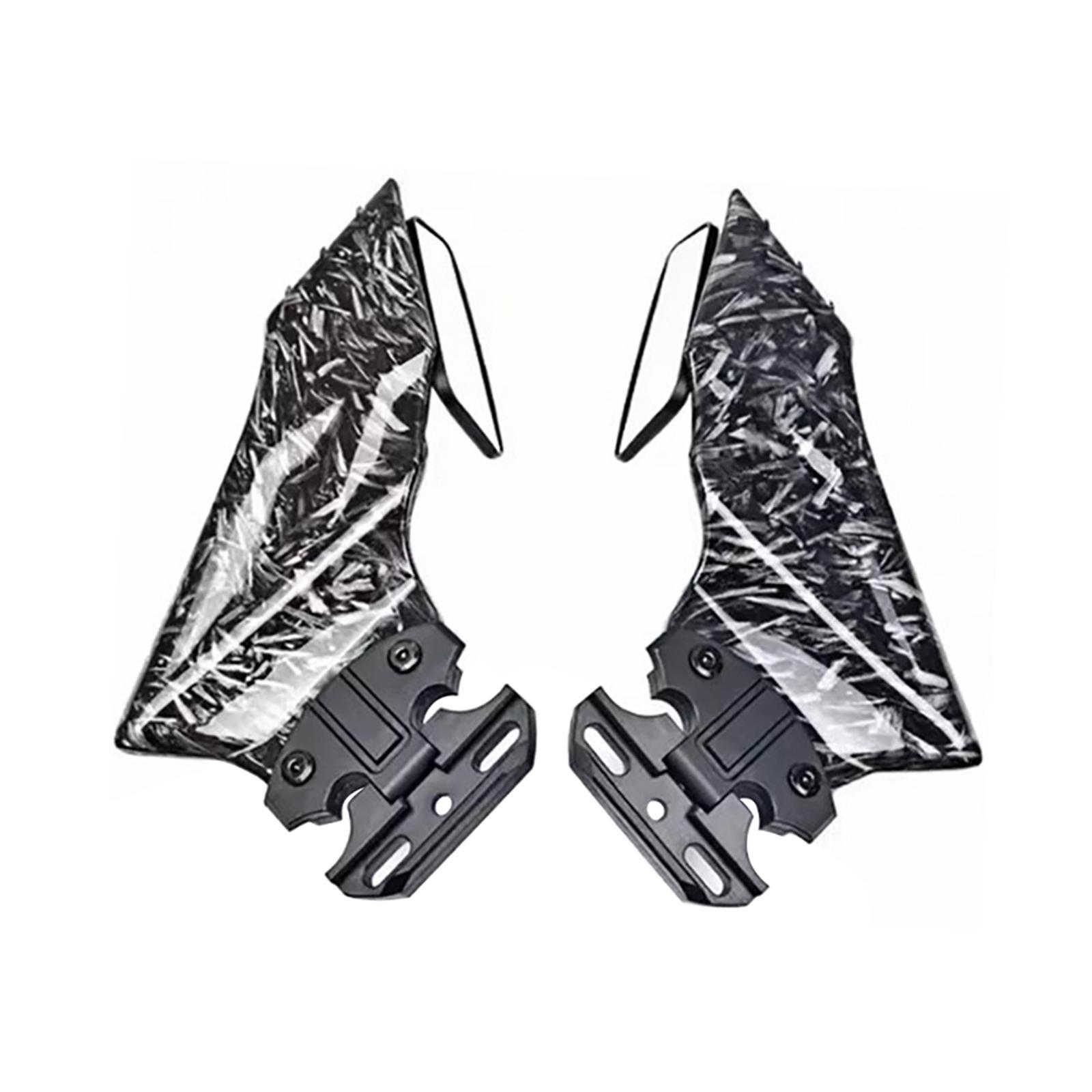 Magideal - 2 Espejos Laterales Genéricos Para Motocicleta Que Reemplazan Los Accesorios De Motocicleta De Espejo Retrovisor Fácil De Instalar De Alto Rendimiento