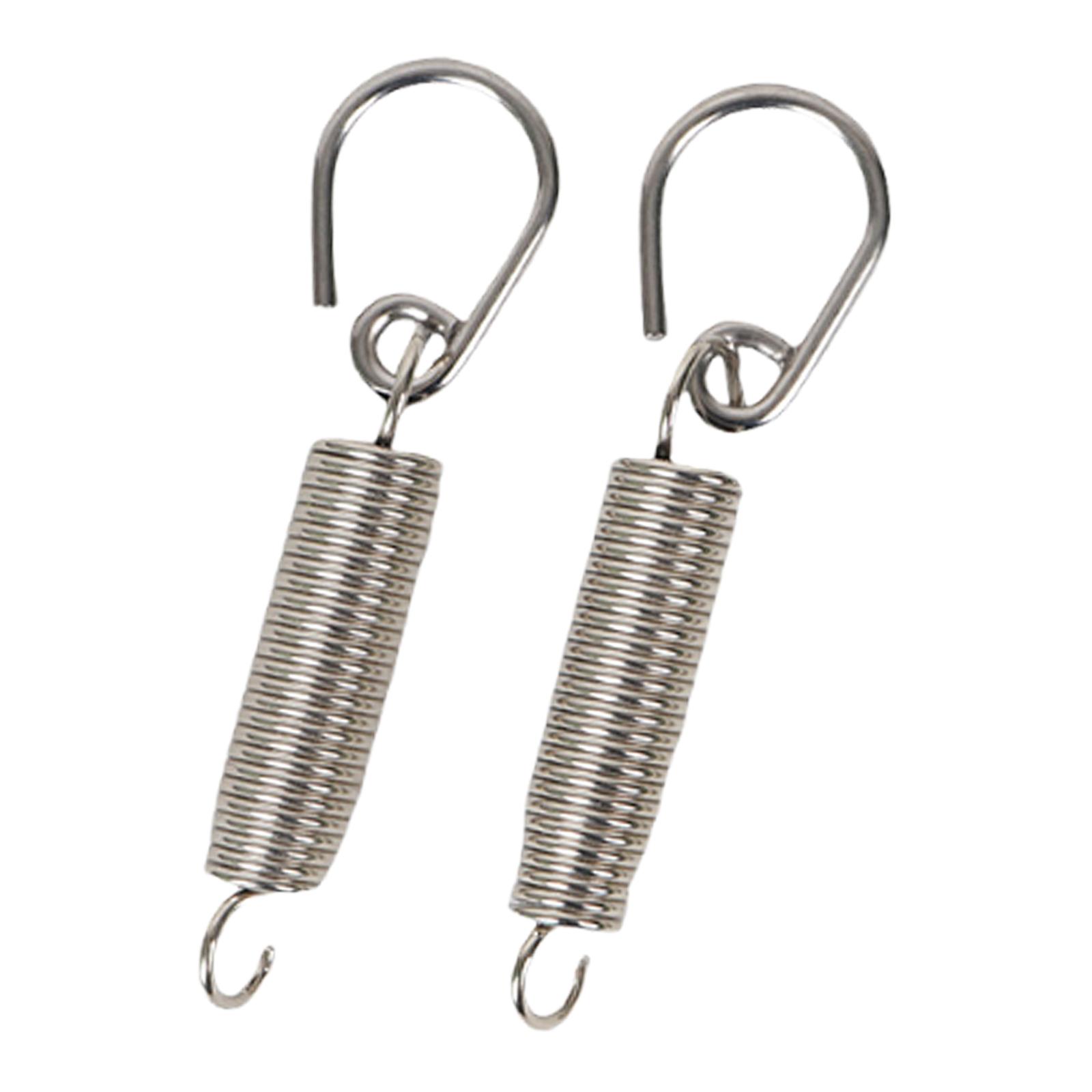 Magideal - 2X Busible Pedal De Pie Pedal De Resorte Reemplación Del Pedal Del Spring Conjunto De Bricolaje Reemplaza La Parte Del Hardware Para El Espectáculo Con Gancho