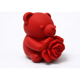 thumbnail image 1 of Figura decorativa oso de rosas, 1 of 3