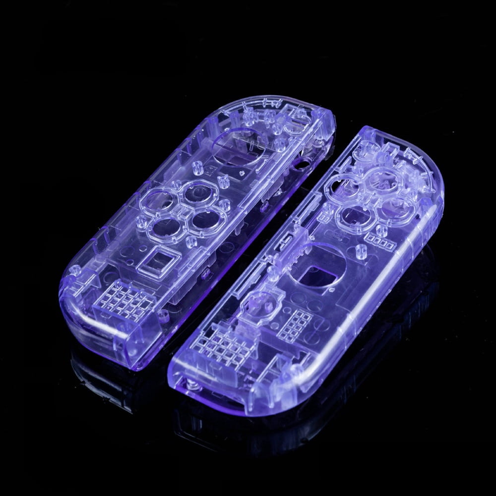 Genérico - Carcasa De Repuesto Compatible Con Nintendo Switch /oled Joycons - Carcasa De Reparación Diy Para Consolas Switch/oled-morado