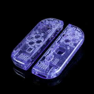 Genérico - Carcasa De Repuesto Compatible Con Nintendo Switch /Oled Joycons - Carcasa De Reparación Diy Para Consolas Switch/Oled-Morado