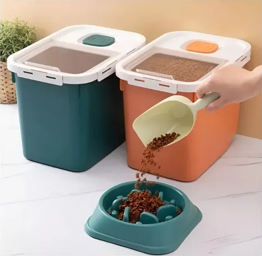 Genérico - Contenedor Alimento Mascotas Hermético + Pala