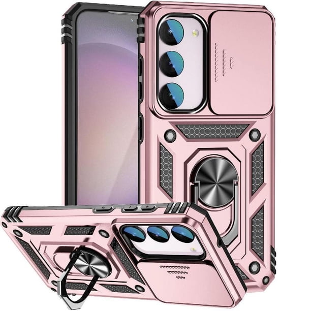 Estuche GANGXUN para Samsung Galaxy S23 FE, soporte giratorio 360°, estilo mecánico y magnético