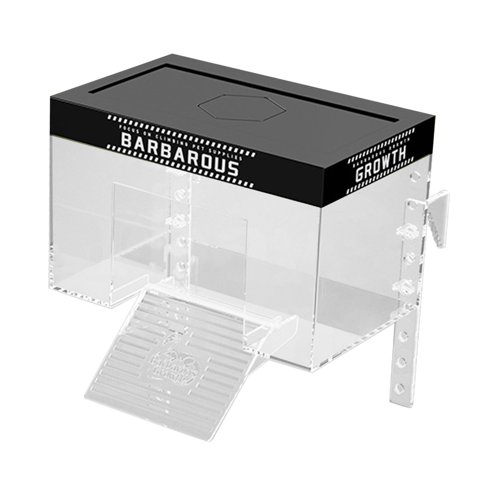 Magideal - Accesorios Para Tanque De Tortugas Con Tapa Para Tomar El , Decoración Para Habitación Cálida, Muelle Para Tortugas, Para Mascotas Semiacuáticas 20 Cm X 14 Cm X 14 Cm