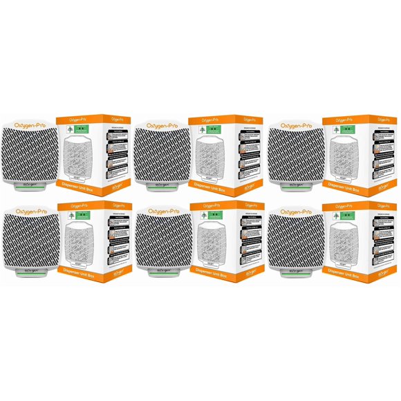 Difusor de Ambientador Oxy-Gen Powered - Pack de 6