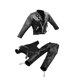 thumbnail image 2 of Traje De Chaqueta De Cuero PU 1/6, Traje Moderno Para Accesorios De Figuras De Acción De 12 Pulgadas, 2 of 5