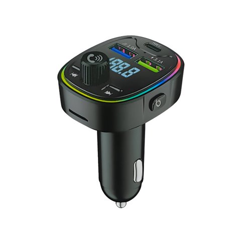 Genérico - Transmisor Fm Manos Libre Bluetooth Carro Usb A15 Lau