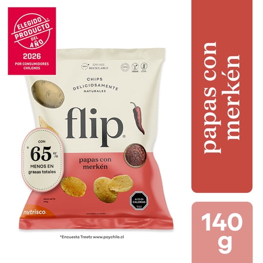 Papas Fritas Merkén 140 g Flip