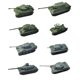 thumbnail image 1 of 8 Uds 1/144 Modelo De Tanque T34/85 4D Modelo De Tanque Moderno Para Ni?os Regalos De Vacaciones, 1 of 5