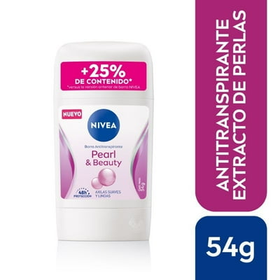 Desodorante Mujer Barra Pearl & Beauty Frasco 54 G Nivea