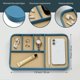 thumbnail image 5 of Bandeja Nordik By Design 30 × 20 cm Azul Nordik Vegana, 5 of 7