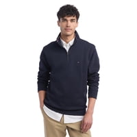 Sudadera Tommy Hilfiger De Forro Polar Con Cierre En Cuarto Sky Captain