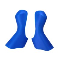 Magideal - Capuchones Para Palanca De Cambios De Bicicleta, Capuchón Para Palanca De Cambios, Par De Fundas Antideslizantes Para Manillar, Protector De Empuñadur Azul