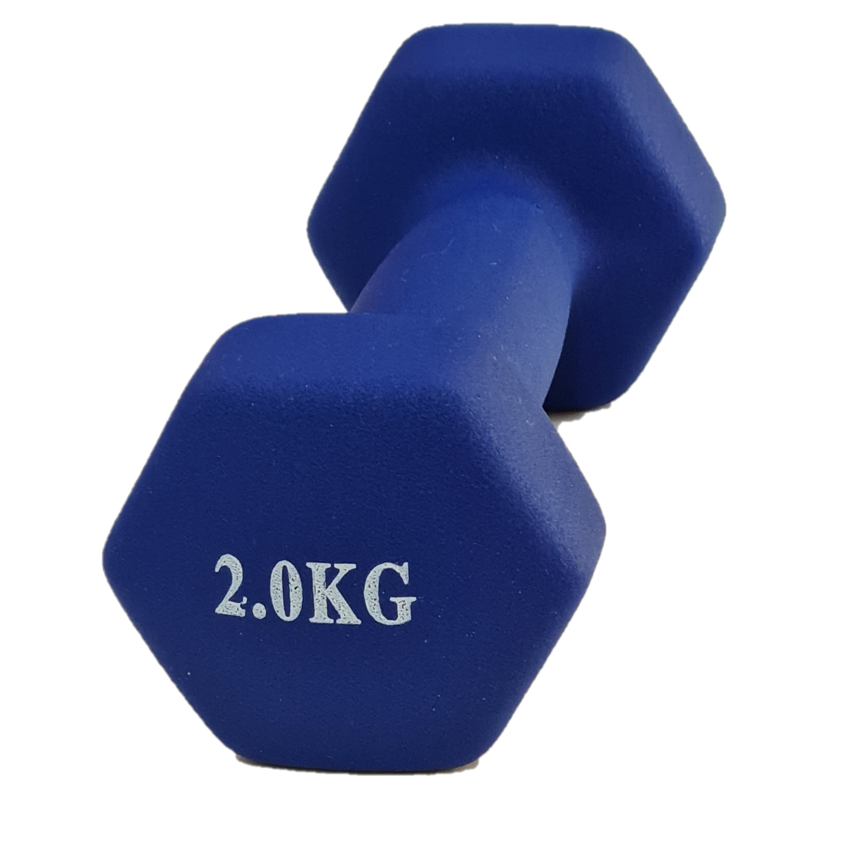 Master - Mancuerna Metal Recubierta Con Goma Antideslizante Color 2Kg