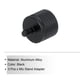 thumbnail image 3 of Uxcell 3Pcs Adaptador de Soporte de Micrófono 1/4 Hembra a M5 Macho Rosca Adaptador Aleación de Aluminio Montaje de Trípode de Micrófono, 3 of 6