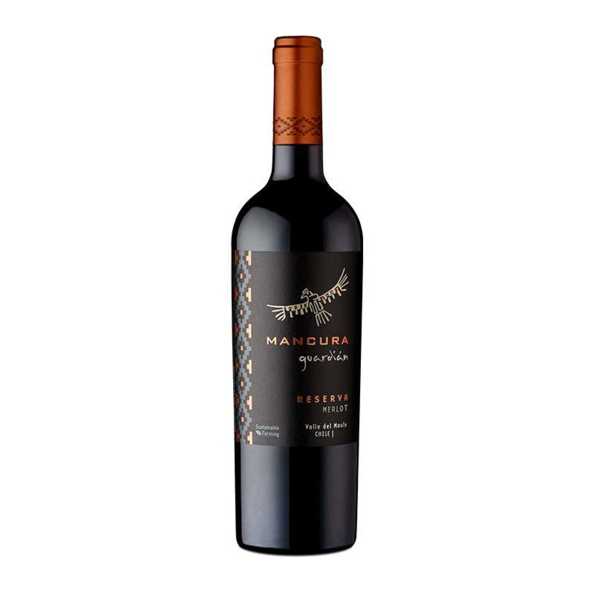Vino Tinto Merlot Guardian Reserva 13.5° Botella 750 ml Morandé