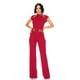 thumbnail image 2 of Mono de Moda con Ojales y Cadena Detallada Fucsia M, 2 of 5