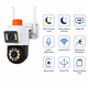 thumbnail image 3 of Camara Seguridad Exterior Alarma Wifi Doble Lente Ip66, 3 of 8