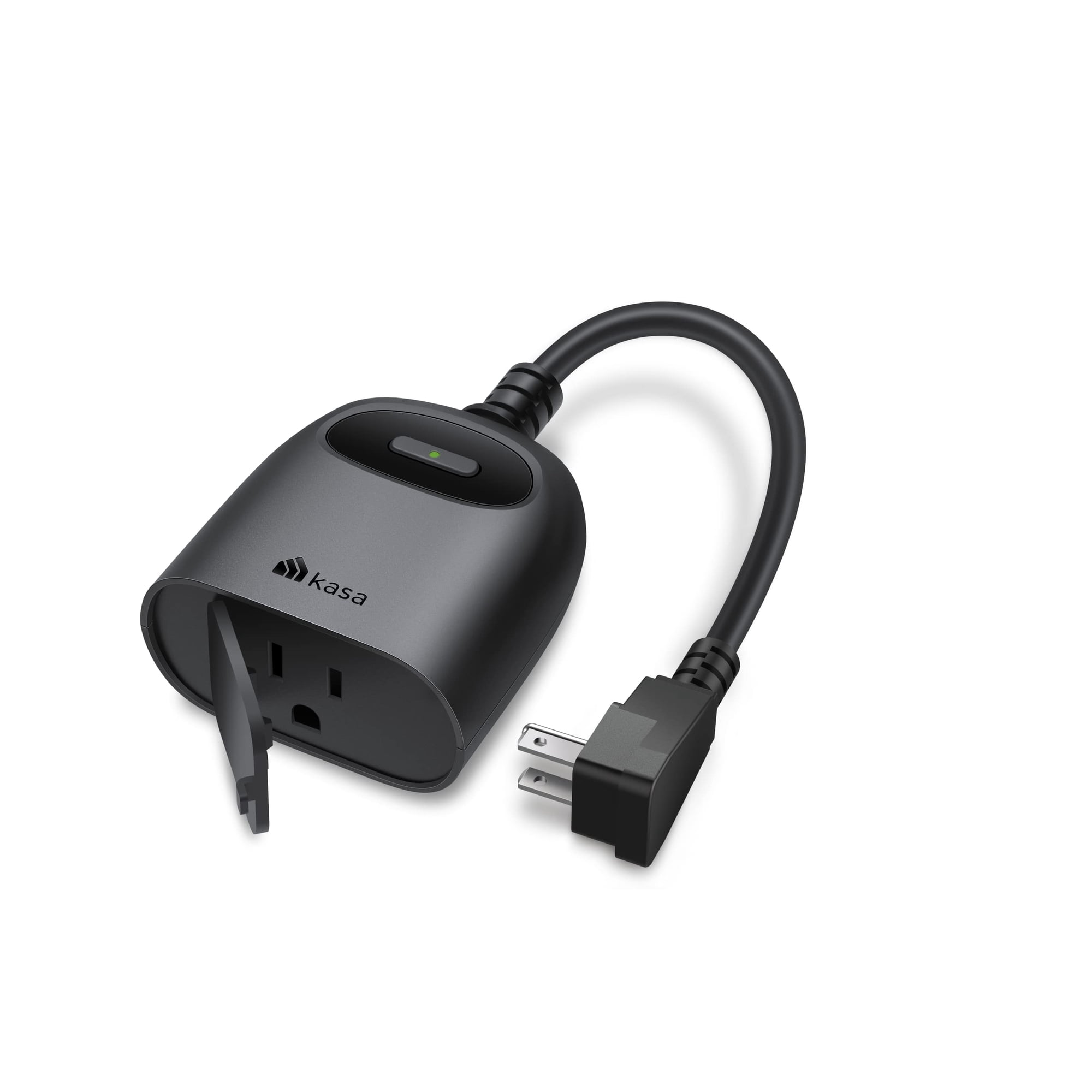 Kasa Smart - Enchufe Inteligente Para Exteriores Kasa Kp401 Wi Fi 15a 1875w Ip64