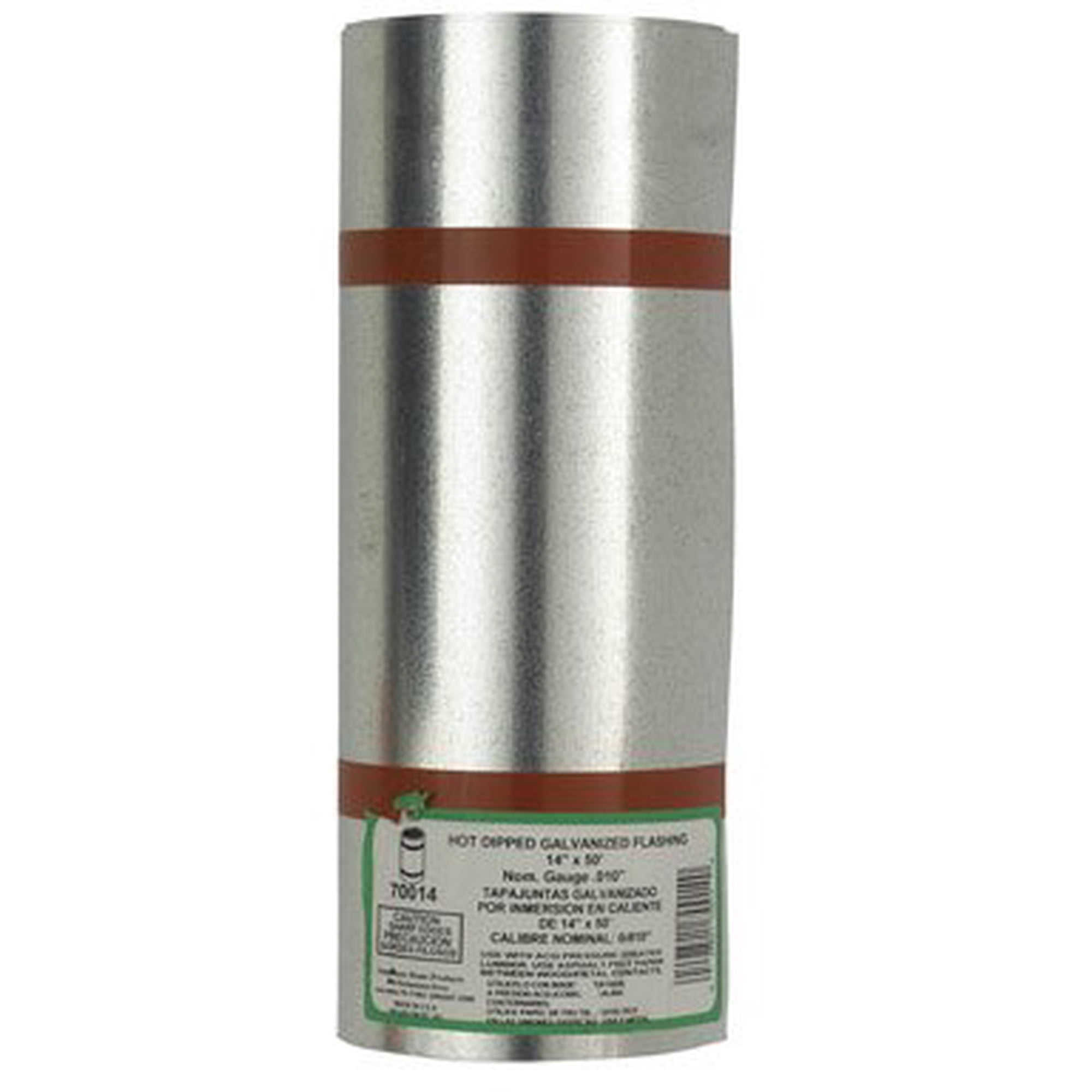 Roll Valley Flashing Amerimax De Acero Galvanizado, 14 X 14 Cm