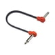 thumbnail image 3 of Cable De Conexión Para Guitarra, Pedal De Efectos De Bajo, Cable De Conexión TS, Cable De Pedal De Efecto, 30 Cm, Rojo, 3 of 5
