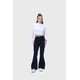 thumbnail image 4 of Jeans Mujer Flare Cortes Azul Índigo, 4 of 4