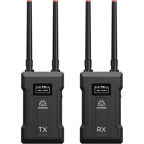 Receptor AV Atomos TX RX 4K30 HDMI SDI Inalámbrico 300 m