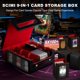 thumbnail image 5 of Caja de mazos Scimi 9‑en‑1 para más de 1000 cartas con bandejas extraíbles, 5 of 8