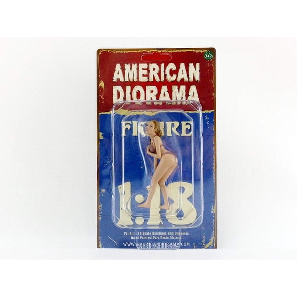 Figura American Diorama May Bikini Calendar Girl a escala 1/18