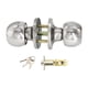 thumbnail image 5 of Pomo De Puerta De Bola De Metal Con Llaves, Cerradura De Puerta Portátil Para Apartamento, Dormitorio, Hogar, De 25 A 45mm, 5 of 5