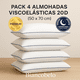 thumbnail image 3 of Set 4 Almohadas Cervical Viscoelástica 50x70 PREMIUM, 3 of 6