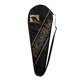 thumbnail image 2 of funda de raqueta de bádminton portátil cubierta completa hombro cubierta suave negro, 2 of 5