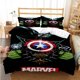 thumbnail image 1 of v1395 Bed Sheets Spiderman Bedding Set Comforter Sets Anime Quilt Cover king Queen Size Girls Adult Bedding Sets 3-Piece Bedding Set (1 Duvet Cover + 2 Pillow Shams) Bed Sheets ju1395, 1 of 5