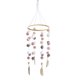 thumbnail image 2 of Círculo Redondo Madera Venonat Viento Chime Kids Habitación Decoración Rosa Blanco Gris, 2 of 5