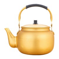 Bothyi - Hervidor De Agua De Aluminio Amarillo Para Hervir Agua, Hervidor De Cocina Para Picnic, Cocina Exterior De 6L