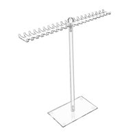 Magideal - Organizador De Joyas, Soporte De Exhibición De Collares, Estante De Presentación De Joyería Acrílico Transparente, Soporte De Joyería Para Vestidores,