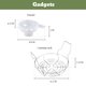 thumbnail image 4 of Olla para Conservas Granite Ware de 21.5 Cuartos, Kit de 8 Piezas, 4 of 7