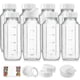 thumbnail image 1 of Botellas de vidrio para leche Syntic de 16 ml con tapa hermética, paquete de 8, 1 of 8