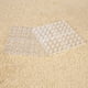 thumbnail image 4 of Protectores para alfombra SoftTouch cuadrados adhesivos transparentes antiabolladuras de 4 pulgadas, 4 of 6