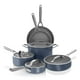 thumbnail image 1 of Juego de utensilios de cocina Ninja NeverStick Ceramic Pro, 10 piezas, azul, 1 of 3