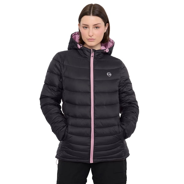 Parka Outdoor Mujer Acolchada Negro Corona