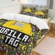 thumbnail image 2 of Gorilla Tag Bedding Set Duvet Cover Comfortable and Lightweight Cartoon Bedding 3 Piece Bed Set, 2 of 5