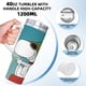 thumbnail image 5 of Vaso Térmico de Acero Inoxidable Desmarcar Snoopy con Asa 40 oz, 5 of 6